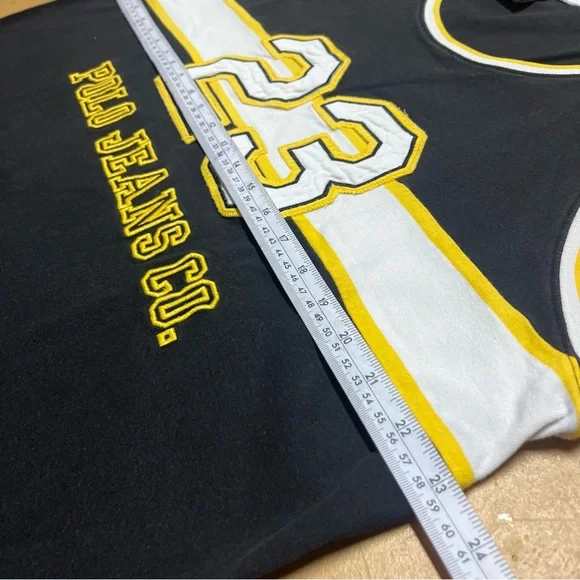 Vintage Men’s Polo Jeans Co. Black Tank Top - Picture 4 of 5